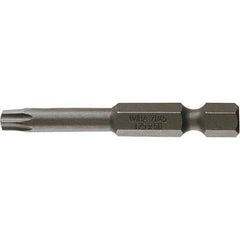 Wiha - T27 Power Bit - 1/4" Drive, 2" OAL - USA Tool & Supply