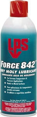 LPS - 11 oz Aerosol Dry Film with Moly Lubricant - Dark Gray, 0°F to 842°F - USA Tool & Supply