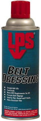 LPS - 10 Ounce Container Clear Aerosol, Belt and Conveyor Dressing - Food Grade, 352°F Max - USA Tool & Supply