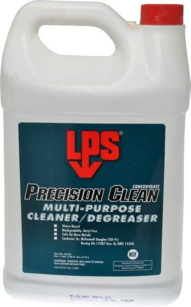 LPS - 1 Gallon Bottle Contact Cleaner - Nonflammable, Food Grade - USA Tool & Supply