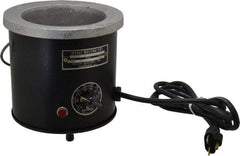 WAAGE - 1 Qt, 3-1/2" Deep, 150 to 450°F, Dip Coat Pot - 5" ID, 230 Volts, 600 Watts - USA Tool & Supply