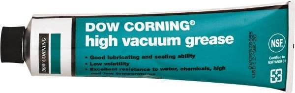 Dow Corning - 5.3 oz Tube Silicone General Purpose Grease - Translucent White/Gray, NLGIG 2, - USA Tool & Supply