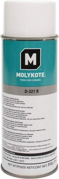 Dow Corning - 11 oz Aerosol Dry Film with Moly Lubricant - Gray/Black, -290°F to 840°F - USA Tool & Supply