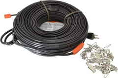 EasyHeat - 240' Long, 1200 Watt, Roof Deicing Cable - 120 Volt Input - USA Tool & Supply