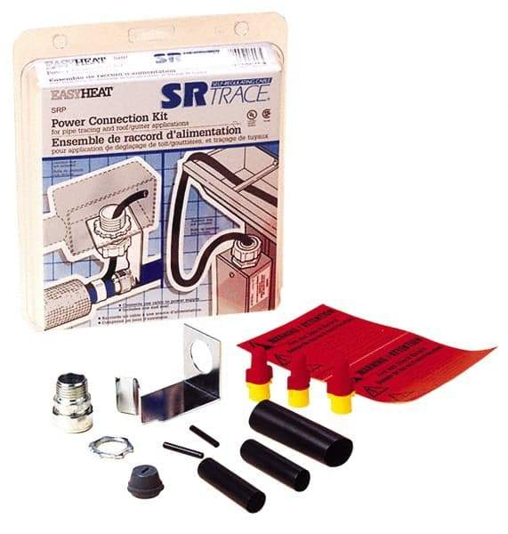 EasyHeat - Easy Heat Self Regulating Heat Protection Cable Powerend Kit - USA Tool & Supply