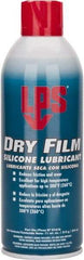 LPS - 16 oz Aerosol Dry Film/Silicone Lubricant - Clear, 500°F Max - USA Tool & Supply