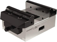 Schunk - 125mm Jaw Width, 160mm Max Jaw Opening, 33mm Throat Depth, Manual Precision Self Centering Vise - USA Tool & Supply