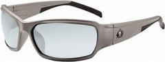 Ergodyne - Indoor/Outdoor Lenses, Framed Safety Glasses - Uncoated Lenses, Size Universal, Wrap Around - USA Tool & Supply