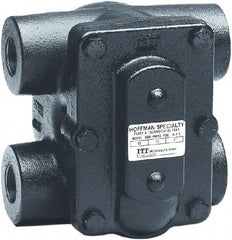 Hoffman Speciality - 4 Port, 1" Pipe, Stainless Steel Float & Thermostatic Steam Trap - 125 Max psi - USA Tool & Supply