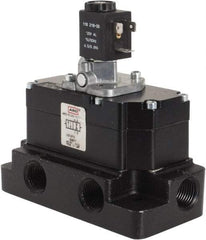 ARO/Ingersoll-Rand - Pilot-Operated Solenoid Valves Valve Type: 4-Way Poppet Actuator Type: Solenoid - USA Tool & Supply