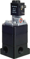 ARO/Ingersoll-Rand - Pilot-Operated Solenoid Valves Valve Type: 3-Way Poppet Actuator Type: Solenoid - USA Tool & Supply