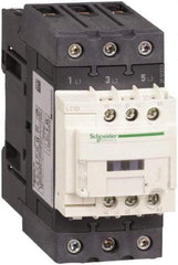 Schneider Electric - 3 Pole, 230 Coil VAC at 50/60 Hz, 65 Amp at 440 VAC, Nonreversible IEC Contactor - CCC, CSA, CSA C22.2 No. 14, EN/IEC 60947-4-1, EN/IEC 60947-5-1, GOST, RoHS Compliant, UL 508, UL Listed - USA Tool & Supply