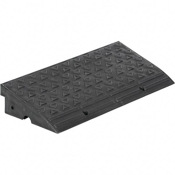 Vestil - 10.63" Long x 23-13/16" Wide, Plastic Multi-Purpose Ramp - 5,000 Lb Load Limit - USA Tool & Supply