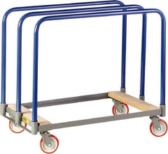 Little Giant - 1,000 Lb Capacity Steel Panel Truck - Steel Deck, 24" OAW, 36" Platform Length, Polyurethane Casters - USA Tool & Supply