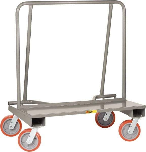 Little Giant - 2,000 Lb Capacity Steel Drywall Cart - 24" OAW, Polyurethane Casters - USA Tool & Supply