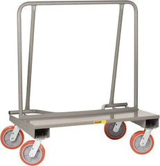 Little Giant - 2,000 Lb Capacity Steel Drywall Cart - 24" OAW, Polyurethane Casters - USA Tool & Supply
