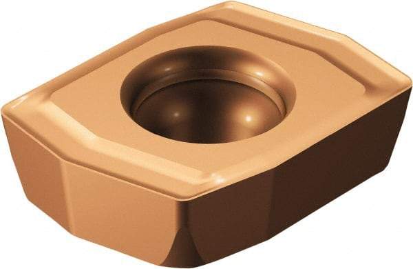 Sandvik Coromant - 88001C LM Grade 1044 Carbide Indexable Drill Insert - TiAlN Finish, Rectangle, 4.8mm Inscribed Circle - USA Tool & Supply