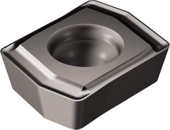 Sandvik Coromant - 880102 GR Grade 4324 Carbide Indexable Drill Insert - CVD Ti(C,N)+Al2O3 Finish - USA Tool & Supply