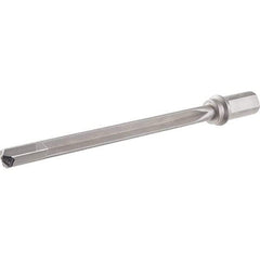 Iscar - 8.39" Max Drill Depth, 10xD, 0.785" Diam, Indexable Insert Drill - 1 Insert, 1-1/4" Shank Diam, Weldon Flat Shank - USA Tool & Supply