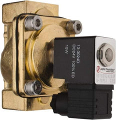 PRO-SOURCE - 1", 2/2 Way Stacking Solenoid Valve - 24 VDC, 11.92 CV Rate, 4.74" High x 3.78" Long - USA Tool & Supply