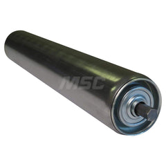 Roller Skids; Roller Material: Galvanized Steel; Load Capacity: 496; Color: Chrome; Finish: Natural; Compatible Surface Type: Smooth; Roller Length: 13.0000 in; Roller Width: 2.5000; Roller Height: 2.5 in; Roller Diameter: 2.5000; Overall Height: 2.5 in;