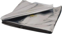 Value Collection - 18" Long x 18" Wide, 3 mil Thick, Clear Metalized Static Shield Bag - Metal-In - USA Tool & Supply