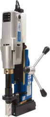 Hougen - 2" Travel, Portable Magnetic Drill Press - 250 & 450 RPM, 9 Amps, 1.5 hp, 1035 Watts - USA Tool & Supply