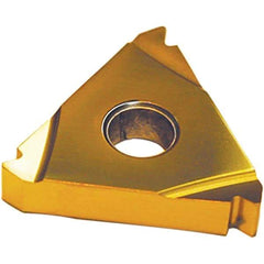 Tool-Flo - L43 Internal 8 API Round Laydown Threading Insert - Grade AC50D, AlTiN Coated Carbide - USA Tool & Supply