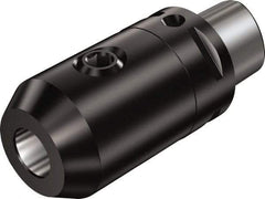 Sandvik Coromant - C8;2 System Size, Modular Tool Holding System Adapter - 4.5276" Projection, 3.3386" Body Diam, 6.4173" OAL, Through Coolant - Exact Industrial Supply