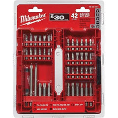 Milwaukee Tool - Power & Impact Screwdriver Bit Sets Point Type: Assorted Bit Type: Driver - USA Tool & Supply