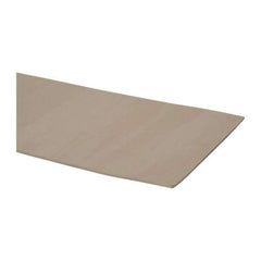 Made in USA - 24" Long, 12" Wide, Natural Gum Rubber Foam Sheet - 35 to 45 Durometer, Tan, -20 to 140°F, 3,000 psi Tensile Strength, Stock Length - USA Tool & Supply
