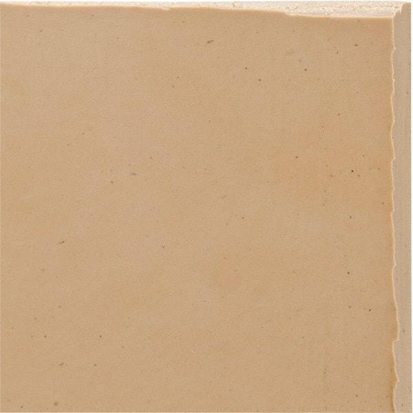 Made in USA - 36" Wide, Natural Gum Rubber Foam Sheet - 35 to 45 Durometer, Tan, -20 to 140°F, 3,000 psi Tensile Strength, Cut-to-Length - USA Tool & Supply