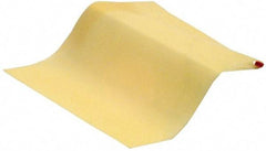 Made in USA - 42" Wide, 0.025" Thick, Natural Latex Rubber Foam Sheet - 35 to 45 Durometer, Amber (Color), -65 to 180°F, 4,000 psi Tensile Strength, Cut-to-Length - USA Tool & Supply