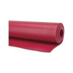 Made in USA - 48" Wide, Natural Latex Rubber Foam Sheet - 35 to 45 Durometer, Pink, -40 to 170°F, 3,000 psi Tensile Strength, Cut-to-Length - USA Tool & Supply
