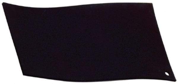 Made in USA - 12" Long, 36" Wide, 3/16" Thick, Neoprene Rubber Foam Sheet - 35 to 45 Durometer, Black, -40 to 220°F, 1,500 psi Tensile Strength, Cut-to-Length - USA Tool & Supply