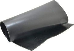 Made in USA - 24" Long, 12" Wide, Polyester-Reinforced Neoprene Rubber Foam Sheet - 50 to 60 Durometer, Black, -20 to 180°F, 1,000 psi Tensile Strength, Stock Length - USA Tool & Supply