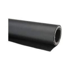 Made in USA - 48" Wide, Polyester-Reinforced Neoprene Rubber Foam Sheet - 50 to 60 Durometer, Black, -20 to 180°F, 1,000 psi Tensile Strength, Cut-to-Length - USA Tool & Supply