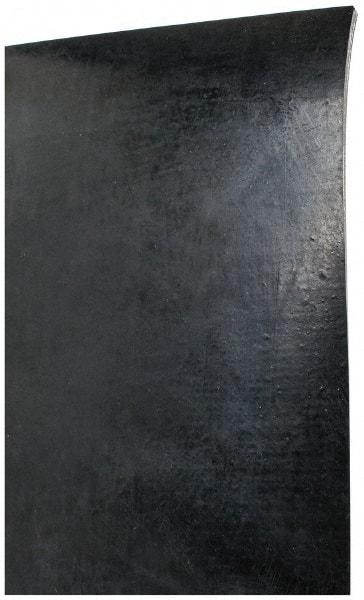 Made in USA - 48" Wide, Polyester-Reinforced Neoprene Rubber Foam Sheet - 50 to 60 Durometer, Black, -20 to 180°F, 1,000 psi Tensile Strength, Cut-to-Length - USA Tool & Supply
