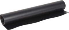 Made in USA - 24" Long, 12" Wide, Nylon-Reinforced Neoprene Rubber Foam Sheet - 65 to 75 Durometer, Black, -40 to 220°F, 1,100 psi Tensile Strength, Stock Length - USA Tool & Supply