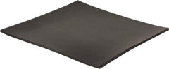 Made in USA - 12" Long, 12" Wide, Neoprene Spring Blend Rubber Foam Sheet - 65 to 75 Durometer, Black, -20 to 170°F, 1,000 psi Tensile Strength, Stock Length - USA Tool & Supply
