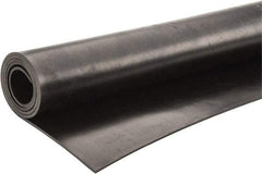 Made in USA - 36" Long, 36" Wide, Neoprene Spring Blend Rubber Foam Sheet - 65 to 75 Durometer, Black, -20 to 170°F, 1,000 psi Tensile Strength, Stock Length - USA Tool & Supply