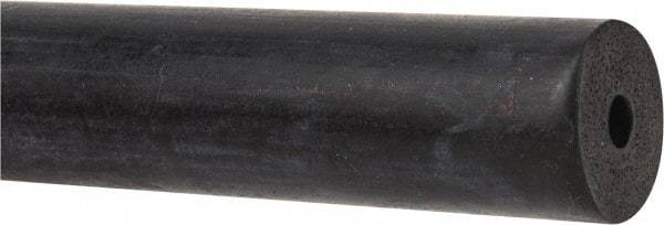 Made in USA - 1/4" ID to 1" OD, Neoprene Spring Blend Cylinder - 36" Long, 1,200 psi Tensile Strength, 70 to 80 Shore A Durometer, -30 to 200°F - USA Tool & Supply