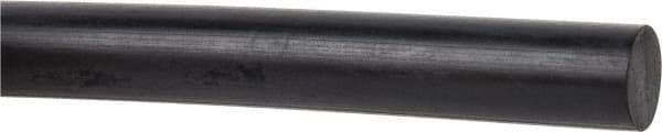 Made in USA - 3/4 Inch Diameter x 36 Inch Long, Neoprene Spring Blend Rubber Rod - 1,200 psi Tensile Strength, 70 to 80 Shore A Durometer, -30 to 200°F - USA Tool & Supply