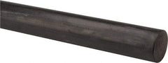 Made in USA - 1-1/2 Inch Diameter x 36 Inch Long, Neoprene Spring Blend Rubber Rod - 1,200 psi Tensile Strength, 70 to 80 Shore A Durometer, -30 to 200°F - USA Tool & Supply