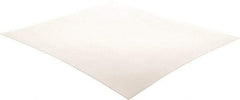 Made in USA - 12" Long, 12" Wide, Silicone Rubber Foam Sheet - 45 to 55 Durometer, Clear, -80 to 450°F, 850 psi Tensile Strength, Stock Length - USA Tool & Supply