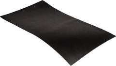 Made in USA - 24" Long, 12" Wide, EPDM Rubber Foam Sheet - 50 to 60 Durometer, Black, -40 to 240°F, 1,000 psi Tensile Strength, Stock Length - USA Tool & Supply