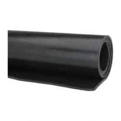 Made in USA - 36" Wide, SBR Rubber Foam Sheet - 70 to 80 Durometer, Black, -20 to 170°F, 800 psi Tensile Strength, Cut-to-Length - USA Tool & Supply