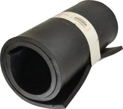 Made in USA - 36" Wide, SBR Rubber Foam Sheet - 70 to 80 Durometer, Black, -20 to 170°F, 800 psi Tensile Strength, Cut-to-Length - USA Tool & Supply