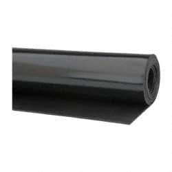 Made in USA - 36" Wide, Vinyl Rubber Foam Sheet - 60 to 70 Durometer, Black, 20 to 160°F, 1,000 psi Tensile Strength, Cut-to-Length - USA Tool & Supply