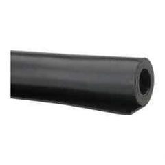 Made in USA - 36" Wide, Vinyl Rubber Foam Sheet - 60 to 70 Durometer, Black, 20 to 160°F, 1,000 psi Tensile Strength, Cut-to-Length - USA Tool & Supply